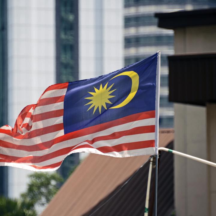 The national flag of Malaysia - source: World Bank