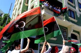 Libyan flags, Tripoli