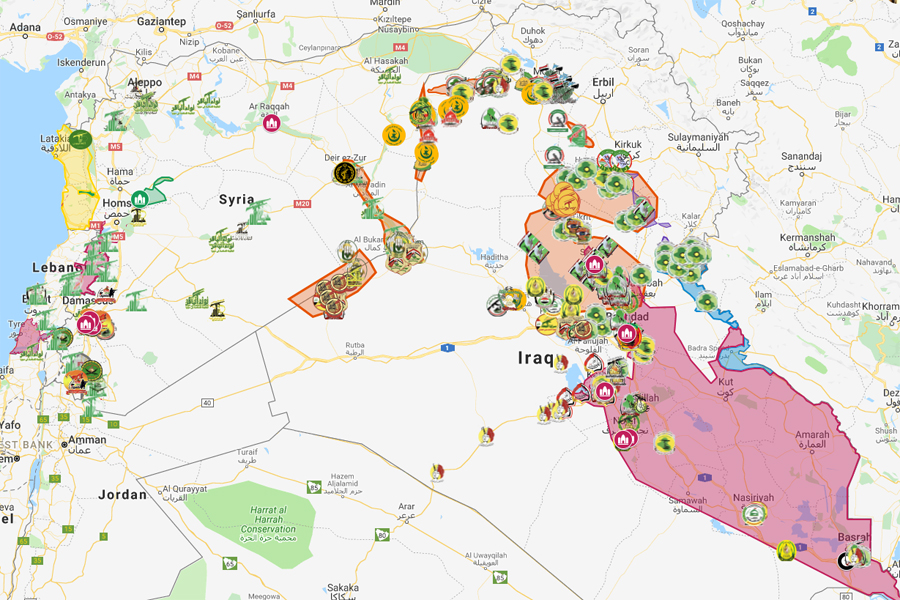 The Shia Militia Mapping Project  The Washington Institute