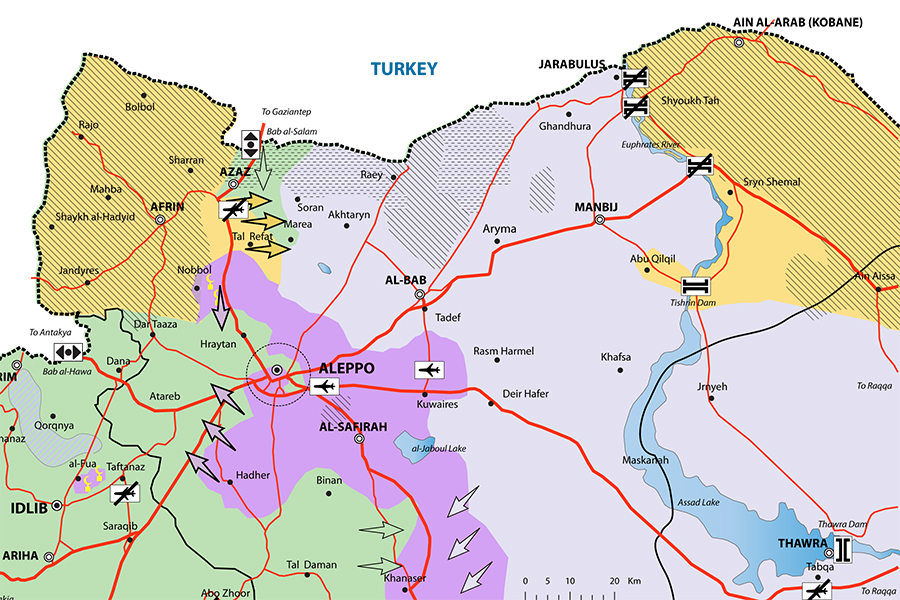 Two Potential Safe Zones in Northern Syria The Washington Institute