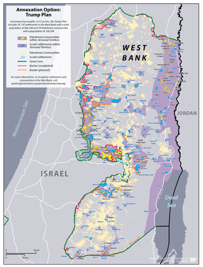 Israel Settlement Map 2020 : The Settlements Palestine Portal / An ...