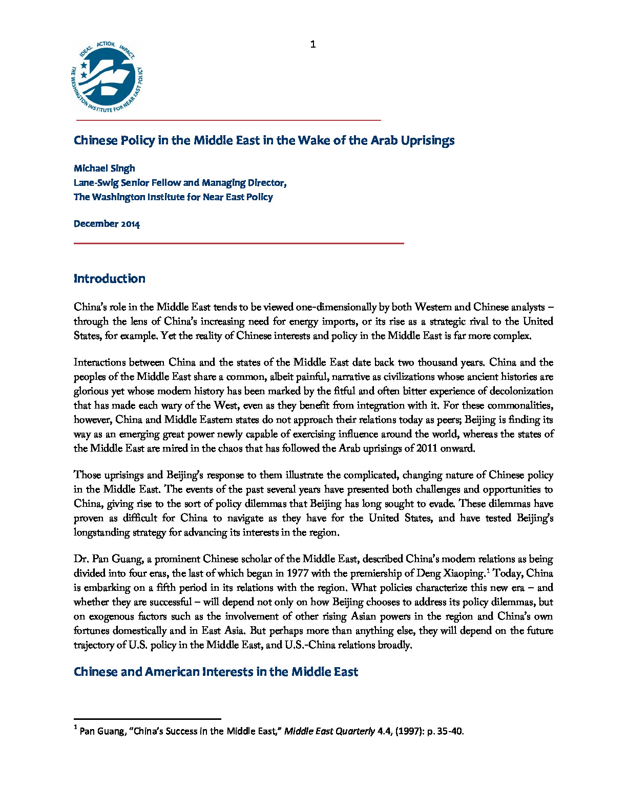 ChineseMiddleEastPolicySingh201412.pdf