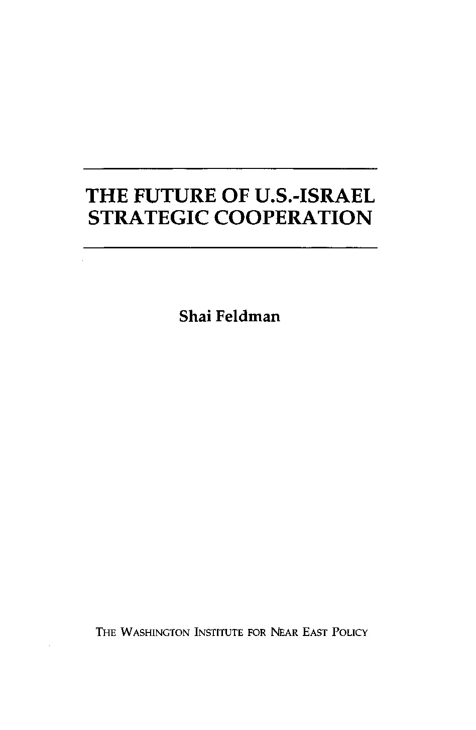 FutureofUS-IsraelStrategicCooperation.pdf.pdf