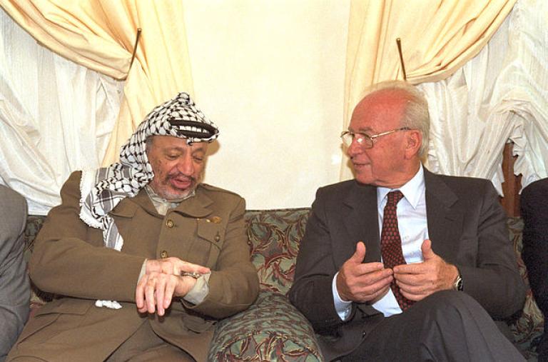 Meeting between Arafat and Rabin