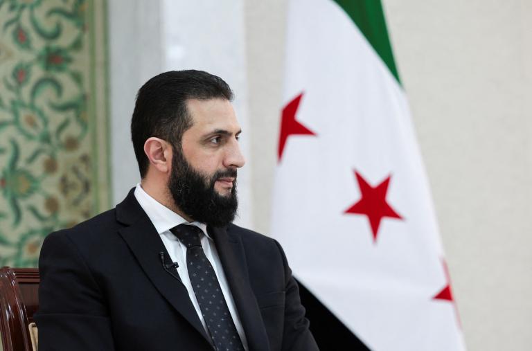 President Sharaa of Syria in Damascus in 2025 - source: Reuters