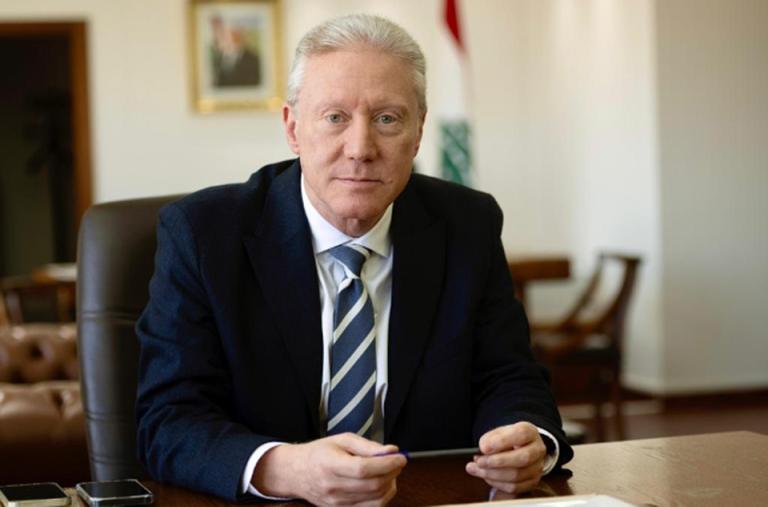 Lebanon's Foreign Minister Youssef Raggi - source: Republic of Lebanon