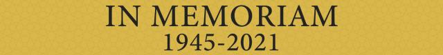 In Memoriam banner for Jeffrey White