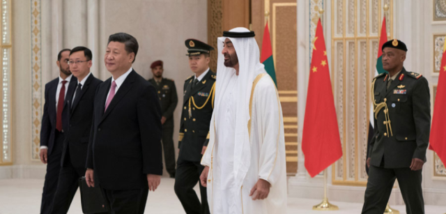 Chinese and UAE leaders meet