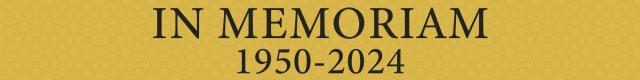 In Memoriam Banner, Dr. David Pollock, 1950-2024