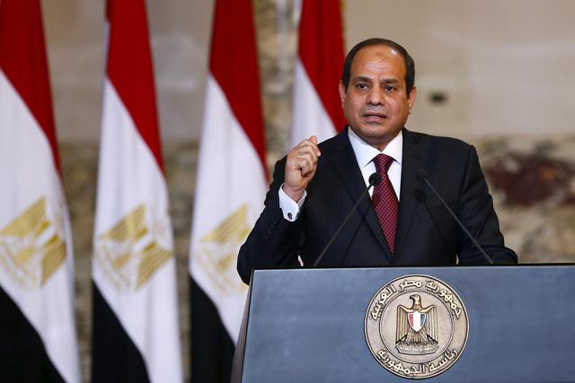 Egyptian president Sisi speaks