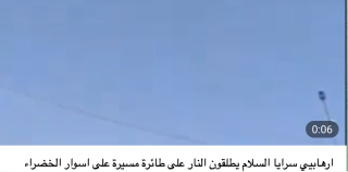 Figure 1 A marginal muqawama social media account describes Saraya al-Salam as ‘terrorist’, August 30, 2022