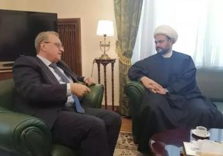 Akram Kaabi meets Russian Deputy Foreign Minister Bogdanov in Moscow in December 2022