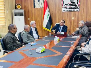 Kirkuk Governor with PMF and IRGC-QF commanders, May 23, 2023