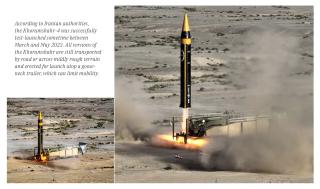 Test launches of the Khoramshahr-4, 2023