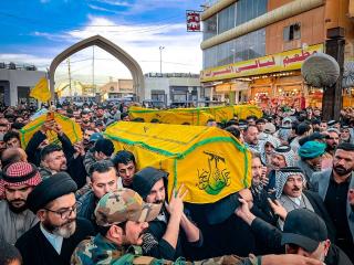 HaN killed fighters covered with their flag in the coffin, Nov 2023