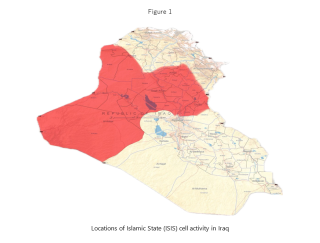 Map of ISIS cells, Iraq