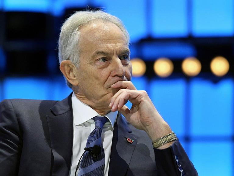 Former UK prime minister Tony Blair
