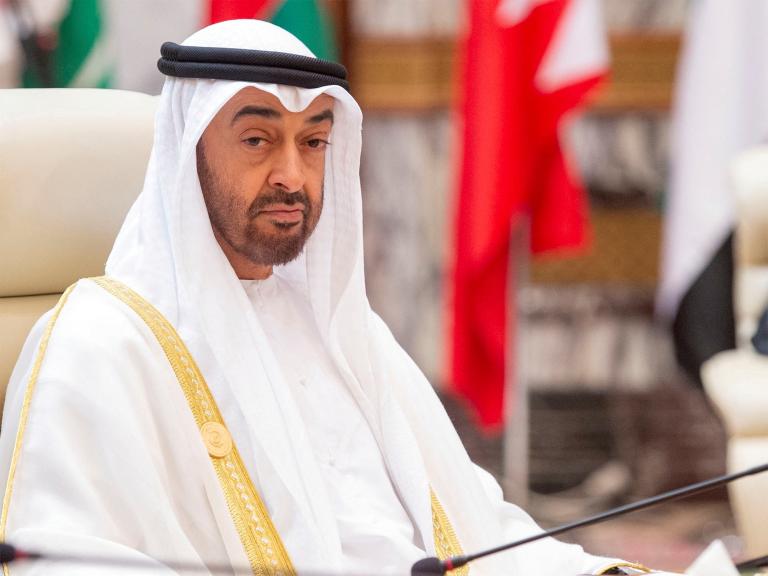 UAE President Muhammad bin Zayed - source: Reuters