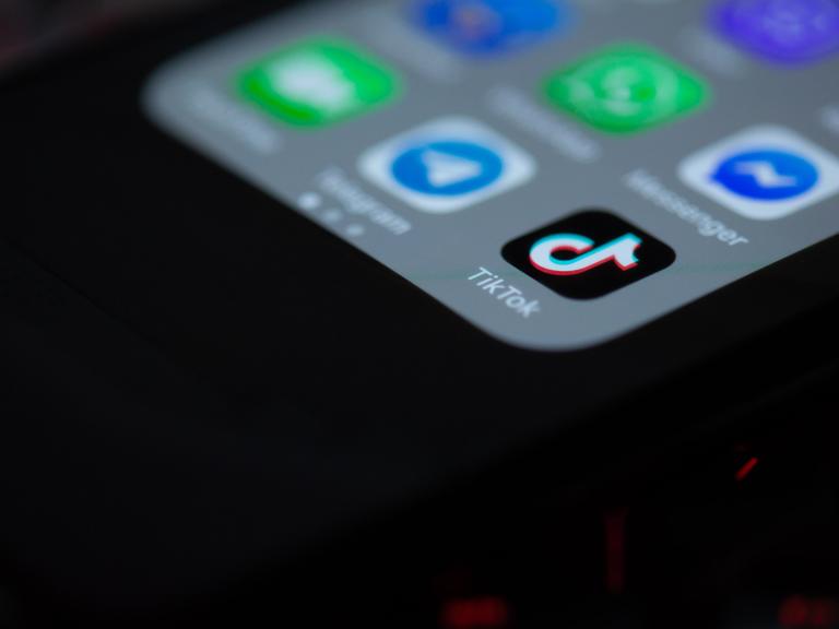 phone with messaging apps