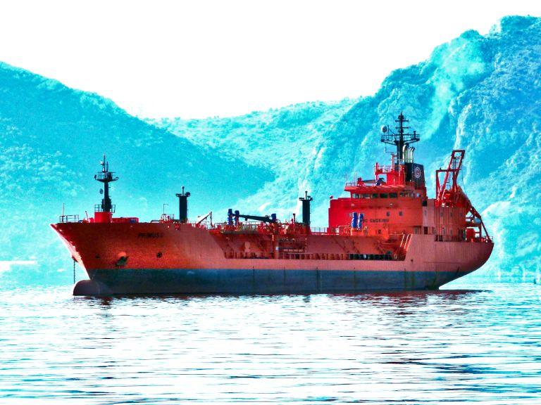 The LPG Tanker GAS AURORA, IMO 9050187 