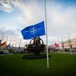 NATO member flags fly at half-staff in solidarity with victims of the November 2015 Paris terror attacks - source: NATO