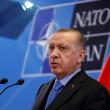 Turkish president Erdogan at NATO headquarters in Brussels