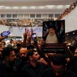 Supporters of Iraqi Shia cleric Moqtada al-Sadr gather during a sit-in, inside the parliament building in Baghdad - source: Reuters