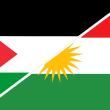 Kurd/Palestine Flags