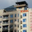 A hotel building in Kabul damaged by a bomb claimed by the Islamic State affiliate ISKIP - source: Reuters