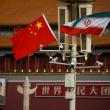 The national flags of China and Iran fly in Tiananmen Square during Iranian President Ebrahim Raisi's visit to Beijing, China, February 14, 2023 - source: Reuters
