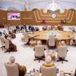 President Trump meets with Gulf leaders at the GCC summit in Riyadh on May 14, 2026 - source: Reuters