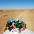 UN peacekeeping troops serving with the MINURSO mission in Western Sahara - source: United Nations
