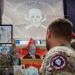 Russian fighters with the Wagner Group pay tribute to colleagues killed in Mali in 2023 - source: Reuters