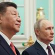 Close-up photo of Chinese leader Xi and Russian leader Putin.