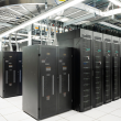 Photo of computer servers in a data center.