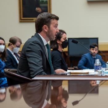 Grant Rumley testifying before Congress in 2022 - source: Kori Francis, The Washington Institute