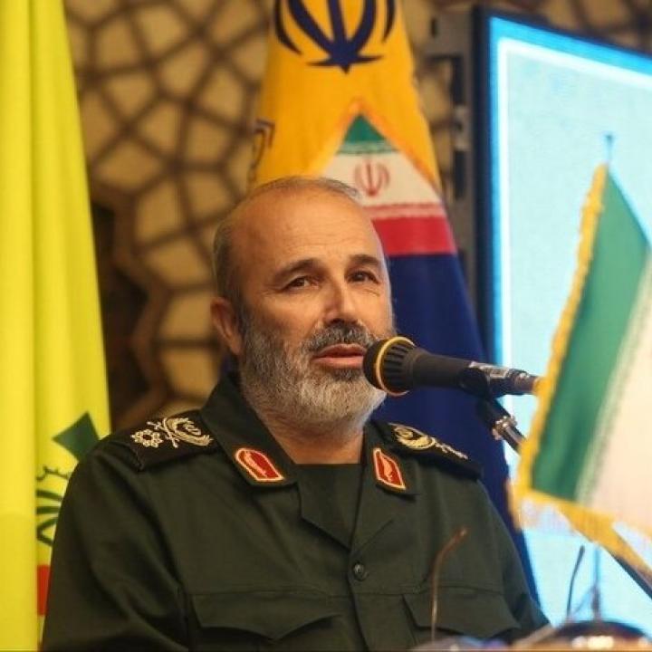 Qods Force deputy commander Mohammad Reza Fallahzadeh