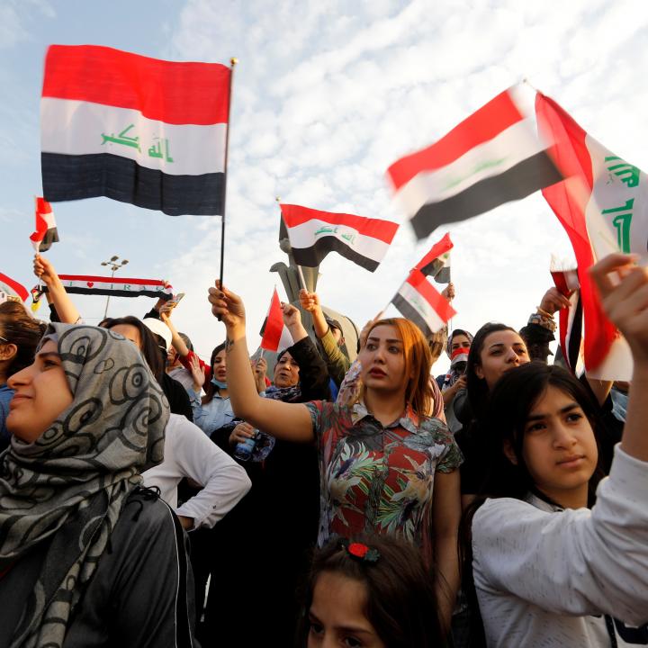 Iraq protestors 2019
