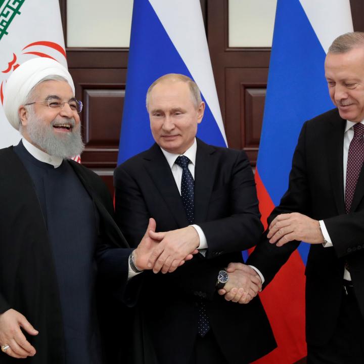 Rouhani, Putin, Erdogan