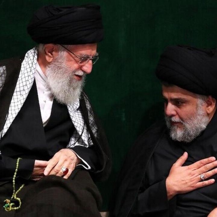 Ali Khamenei and Muqtada al-Sadr