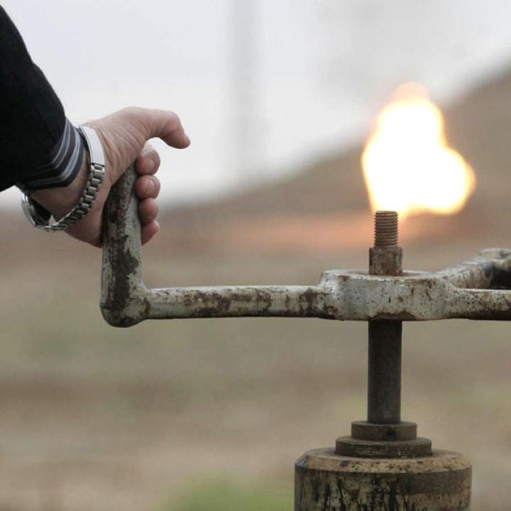 Photo of an oil facility in Iraqi Kurdistan.