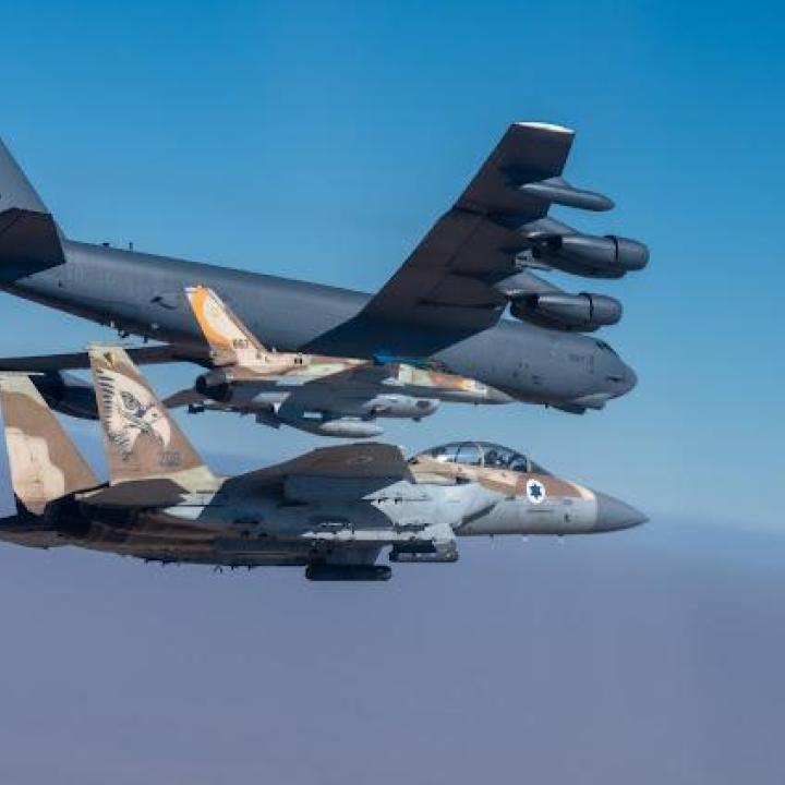 US and Israeli military planes participate in the 2023 Juniper Oak joint exercise - source: IDF