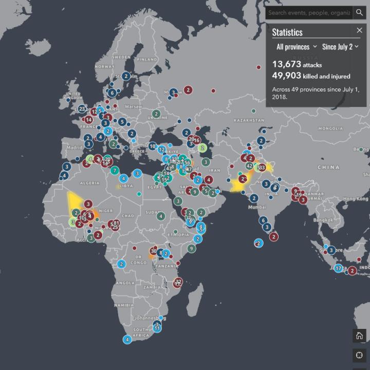 Chart: The World at War in 2023