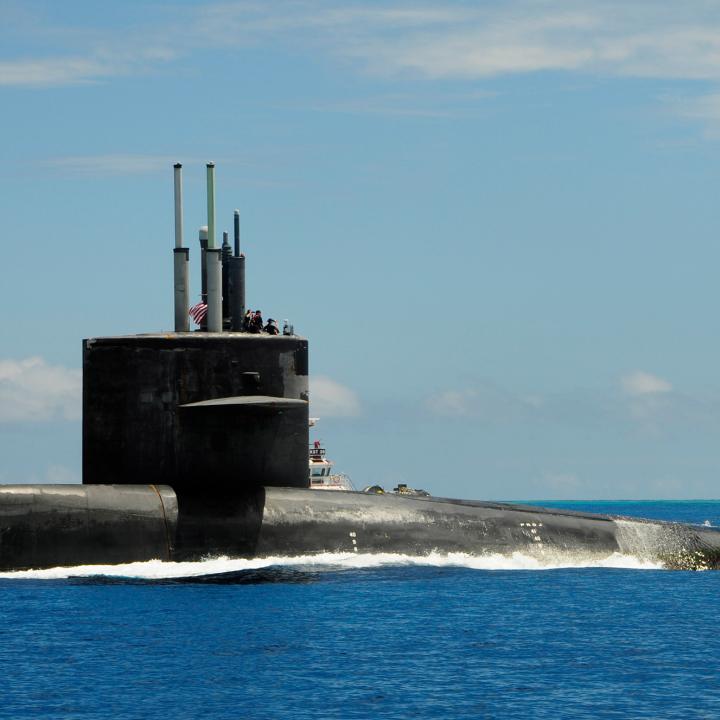 The guided missile submarine USS Florida - source: Department of Defense