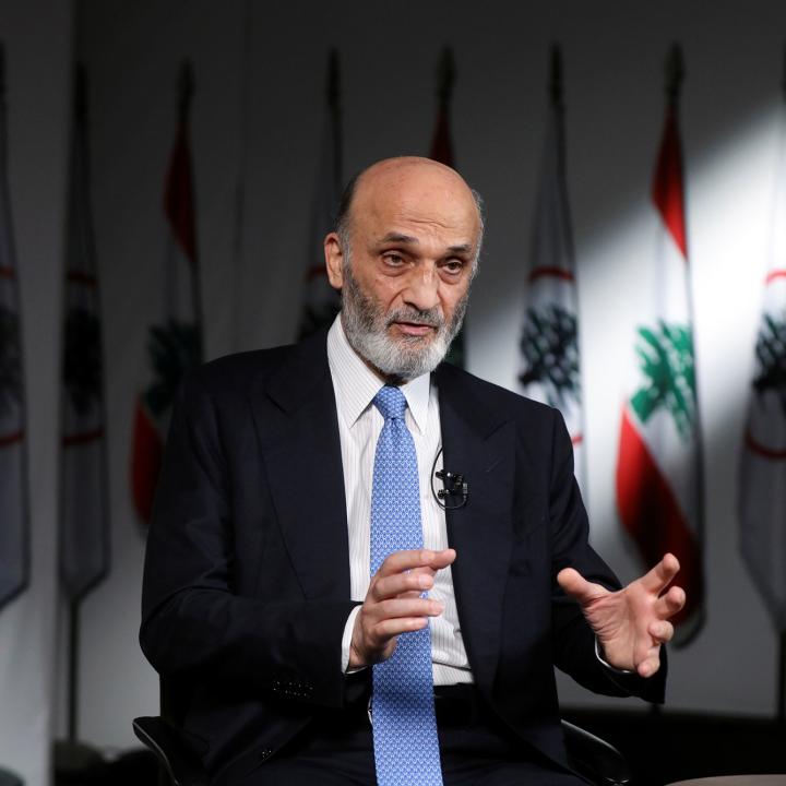 Samir Geagea - source: Reuters