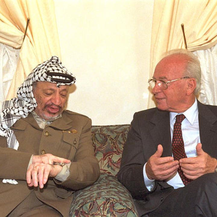 Meeting between Arafat and Rabin