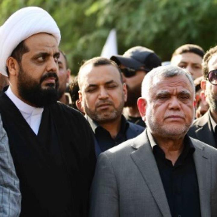 Qais al-Khazali and Hadi al-Ameri