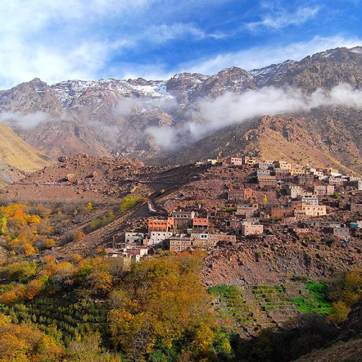 Village in the High Atlas near Toubkal