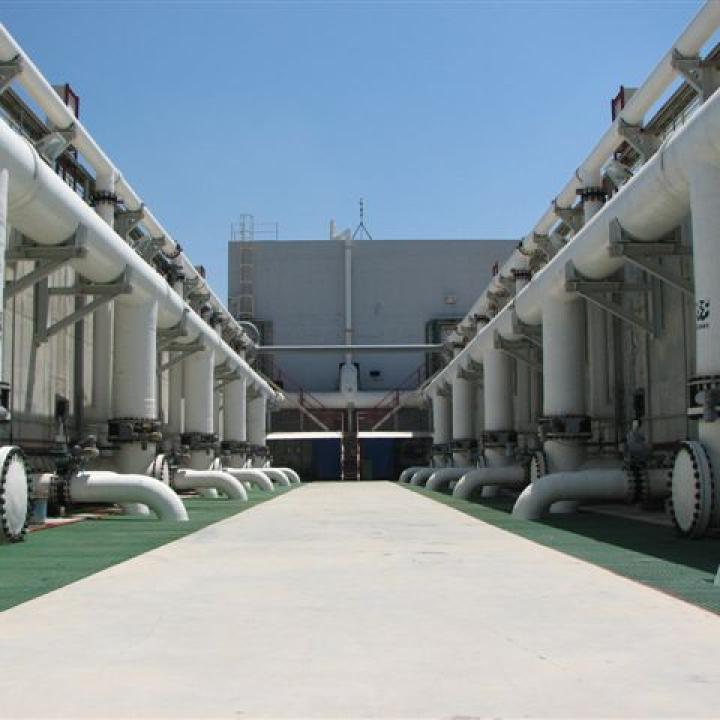 Desalination plant in Israel