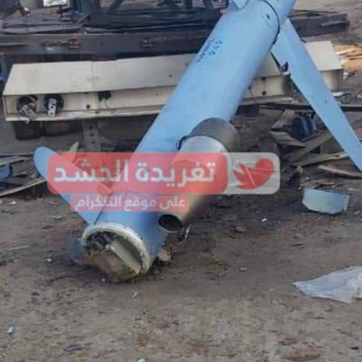 Quds-2 cruise missile in Babil, Jan 3. 2024